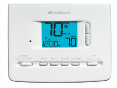 BRAEBURN 2020NC Builder 5-2 Day Programmable Thermostat 1H / 1C  | Midwest Supply Us