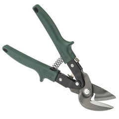 Malco Tools M2007 Offset Snip Right Angles/Straight Lines/5 Inch Diameter Circles 10 Inch x 1-1/4 Inch Grip Green  | Midwest Supply Us