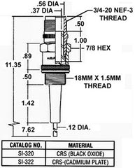 Crown Engineering SI-322 AUBURN IGNITER  | Midwest Supply Us