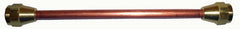 Crown Engineering 40463 1/4 X 5 OIL LINE STRAIGHT  | Midwest Supply Us