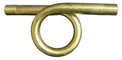 Crown Engineering PTB-180 PIGTAIL SYPHON - BRASS 180 DEG  | Midwest Supply Us
