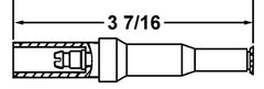 Crown Engineering 26910 PREFERRED BUTTON ELECTRODE  | Midwest Supply Us