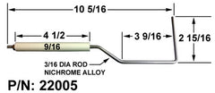 Crown Engineering 22005 IND'L COMBUSTION ELECTRODE 873-505  | Midwest Supply Us