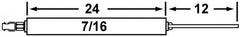 Crown Engineering 21571 FULTON ELECTRODE 2-20-000071  | Midwest Supply Us