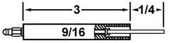 Crown Engineering 22320 KEWANEE ELECTRODE 950525-2  | Midwest Supply Us