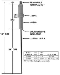 Crown Engineering CA160 IGNITER/REPLACES I-6 INS  | Midwest Supply Us