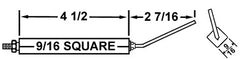 Crown Engineering 27825 TORRID HEAT ELECTRODE  | Midwest Supply Us