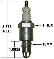 Crown Engineering K98F CHAMPION SPARK PLUG  | Midwest Supply Us