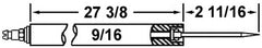 Crown Engineering 20986 CLEAVER BROOKS ELECTRODE 435-52  | Midwest Supply Us