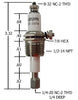 WCC-1112-3 | AUBURN LIQUID LEVEL PLUG | Crown Engineering