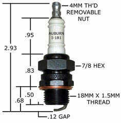 Crown Engineering I-181 AUBURN IGNITER  | Midwest Supply Us