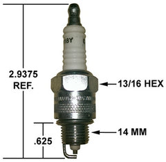 Crown Engineering RH-18-Y CHAMPION SPARK PLUG  | Midwest Supply Us