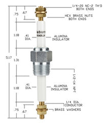 Crown Engineering F-240LLH AUBURN FEED-THROUGH ELECT.  | Midwest Supply Us