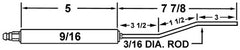 Crown Engineering 26798 PATTERSON-KELLEY FLAME ROD 86-7100-0230  | Midwest Supply Us