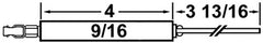 Crown Engineering 25193 MIDCO FLAME ROD 7124-40  | Midwest Supply Us