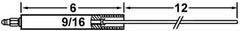 Crown Engineering 22270 JOHNSON BOILER ELECTRODE  | Midwest Supply Us