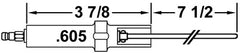 Crown Engineering 22234 S.T. JOHNSON ELECTRODE  | Midwest Supply Us