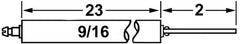 Crown Engineering 27789 TODD ELECTRODE E-2-1-37 / 12340  | Midwest Supply Us