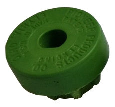 Crown Engineering KK516 END CAP 5/16 ID - GREEN  | Midwest Supply Us