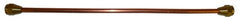 Crown Engineering 40458 1/4 X 12 OIL LINE STRAIGHT  | Midwest Supply Us