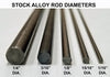 R875-30 | FLAME ROD ALLOY 1/8 DIA X 30