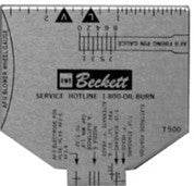 Crown Engineering 40443 BECKETT SETTING GAUGE T-501  | Midwest Supply Us