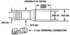 50745 | STRAIGHT CERAMIC BOOT - 1000F | Crown Engineering