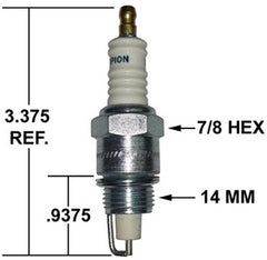 Crown Engineering D89D CHAMPION SPARK PLUG  | Midwest Supply Us
