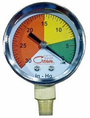 Crown Engineering 41402C VAC GAUGE - SAME AS 41402 COLOR  | Midwest Supply Us