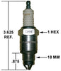 K97F | CHAMPION SPARK PLUG | Crown Engineering