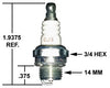 CJ8 | CHAMPION SPARK PLUG | Crown Engineering