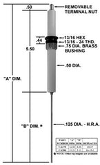 Crown Engineering CA270 IGNITER/REPLACES IA-15  | Midwest Supply Us