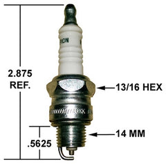 Crown Engineering J12YC CHAMPION SPARK PLUG  | Midwest Supply Us