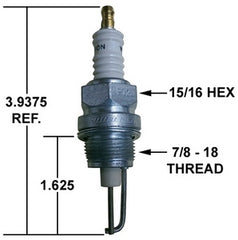 Crown Engineering W95D CHAMPION SPARK PLUG  | Midwest Supply Us