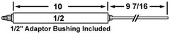 Crown Engineering 21562 FULTON ELECTRODE  | Midwest Supply Us