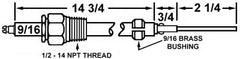 Crown Engineering 27532 SUPERIOR BOILER ELECTRODE  | Midwest Supply Us