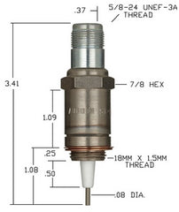 Crown Engineering SI-186 AUBURN IGNITER  | Midwest Supply Us