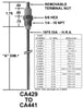 CA436A | FLAME ROD/FRS-4 W/8.125 A-DIM | Crown Engineering