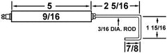 Crown Engineering 28046 WAYNE ELECTRODE  | Midwest Supply Us