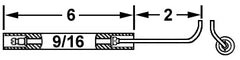 Crown Engineering 22110 IRON FIREMAN ELECTRODE  | Midwest Supply Us