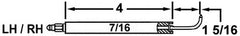 Crown Engineering 20545-02 BETTENDORF ELECTRODE 2/PK  | Midwest Supply Us