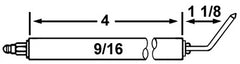 Crown Engineering 27384 SILENT GLOW ELECTRODE  | Midwest Supply Us