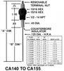 CA155 | IGNITER/CA140 3/4