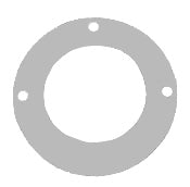 Crown Engineering 75013 CARLIN FLANGE GASKET 801 STD  | Midwest Supply Us