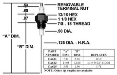 Crown Engineering CA611 IGNITER/REPLACES IC-9  | Midwest Supply Us