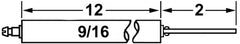 Crown Engineering 27785 TODD ELECTRODE E-2-1-33 / 12120  | Midwest Supply Us
