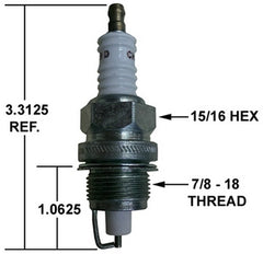 Crown Engineering W89D CHAMPION SPARK PLUG  | Midwest Supply Us