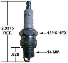 Crown Engineering RL87YC CHAMPION SPARK PLUG  | Midwest Supply Us