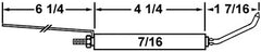 Crown Engineering 25438 NU-WAY ELECTRODE  | Midwest Supply Us