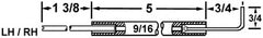 Crown Engineering 22144LH IRON FIREMAN ELECTRODE  | Midwest Supply Us